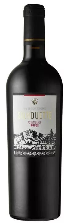 Silhouette Assemblage rouge Vin de Pays Romand 