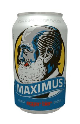 Egger Maximus 4x6er-Dosen
Finest Blond / Alc. 5,2 % Vol.