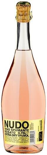 Vino Spumante Rosato Extra Dry "Nudo" IGT Bio