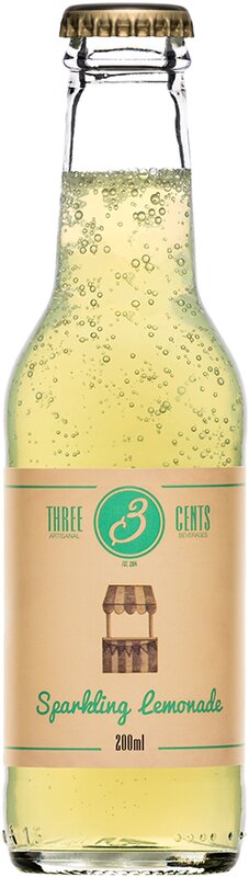 Three Cents Sparkling Lemonade
