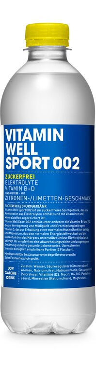 Vitamin Well Sport Electrolytes Zuckerfrei