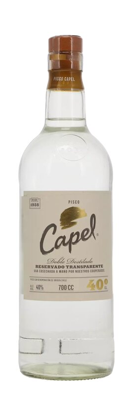 Capel Reservado Transparente Pisco 40° 70cl