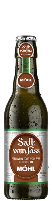 Möhl Saft vom Fass o. Alk. (trüb) EW FL in Harasse 
