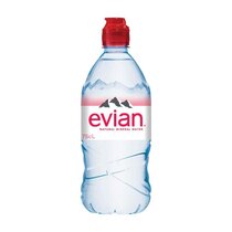 Evian Mineralwasser ohne Kohlensäure Sportcap