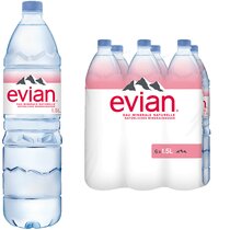 Evian Mineralwasser ohne Kohlensäure