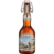 Locher Holzfass-Bier naturtüb Bügel