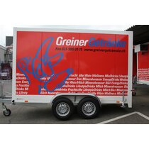 Greiner Getränke Kühlwagen 03 (BE 595 266) 
3.5 Tonnen grosser Kühlwagen